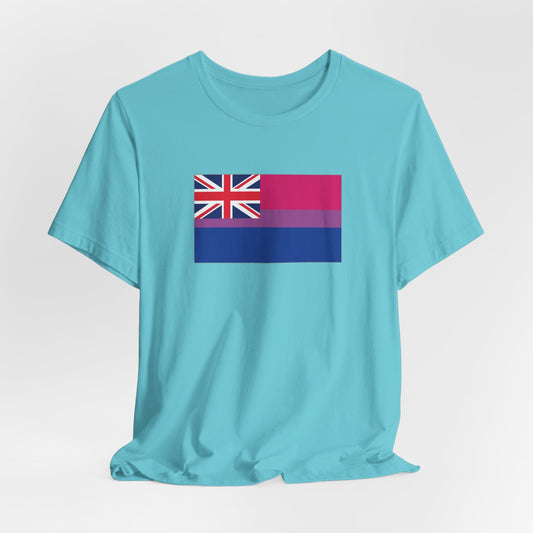 Hawai'i Bisexual Pride Flag T-shirt, Several Color Options