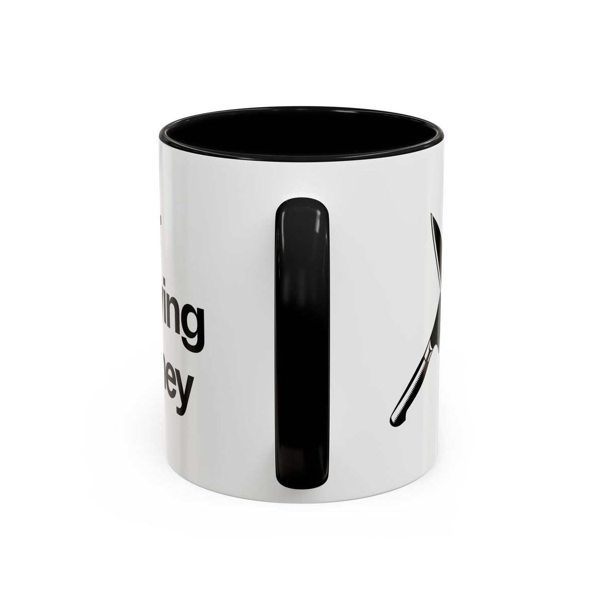 I will never stop worrying about Britney, White with Black Accent Coffee Mug (11oz)