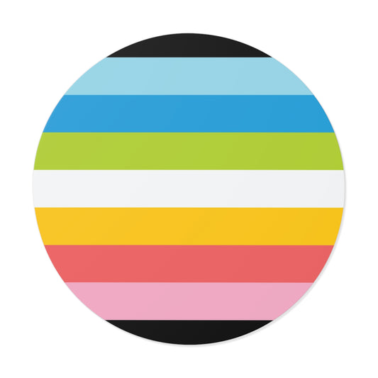 Queer Pride Flag Vinyl Sticker