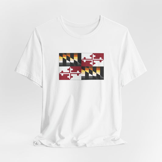 Maryland Bear Pride Flag T-shirt, Several Color Options