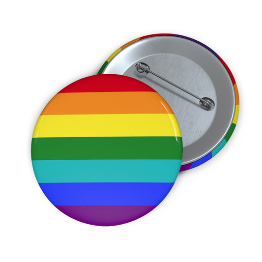 1979-Present Rainbow Pride Flag Rainbow Pin Button