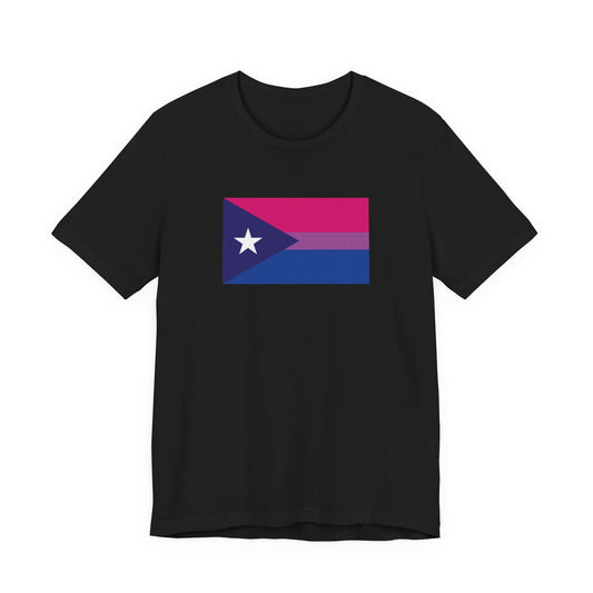 Puerto Rico Bisexual Pride Flag T-shirt, Several Color Options