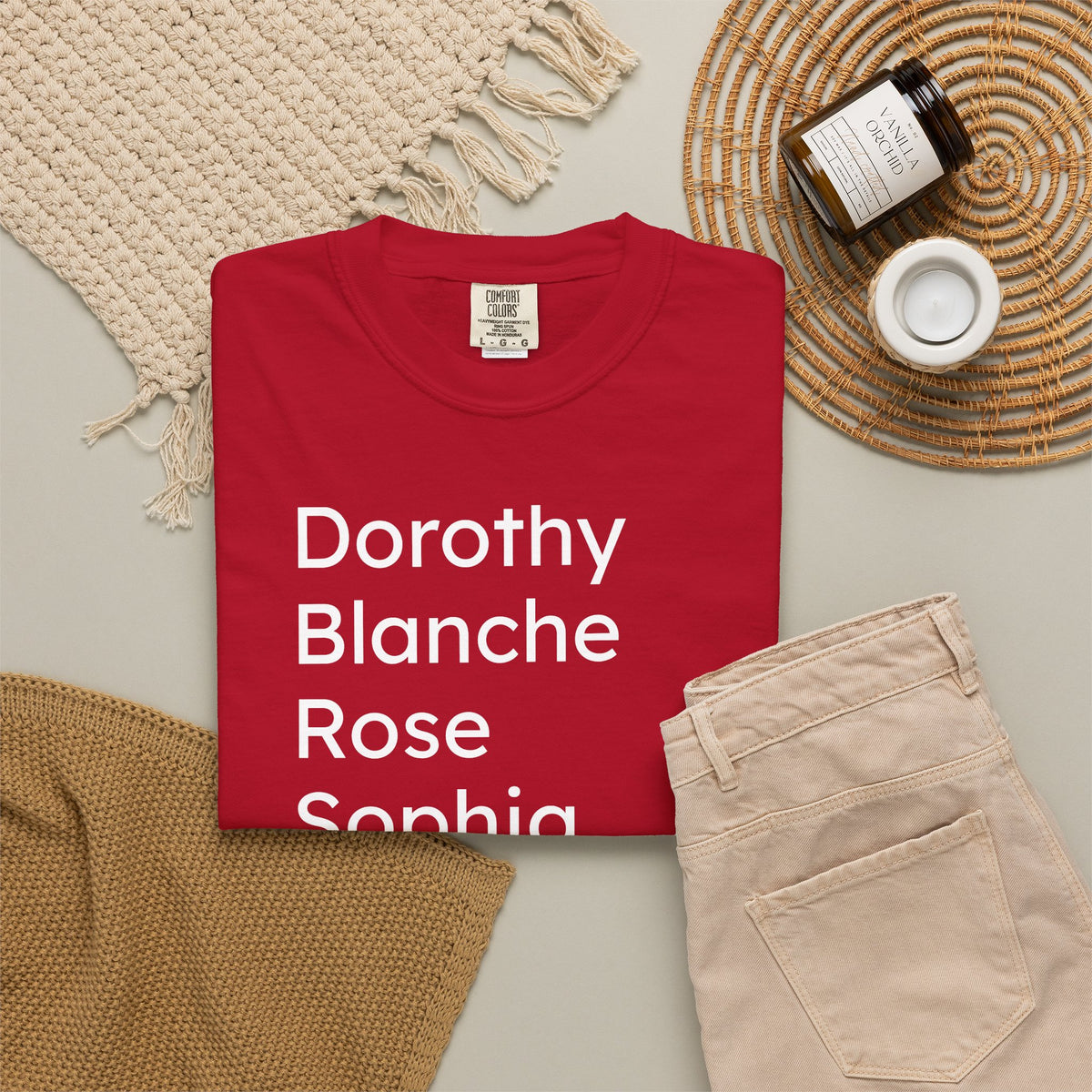 Dorothy Blanche Rose Sophia and Coco - Unviversal fit, Various colors with White Deco