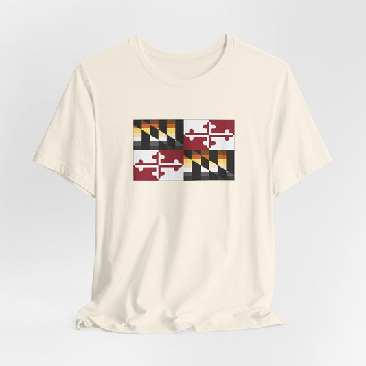 Maryland Bear Pride Flag T-shirt, Several Color Options