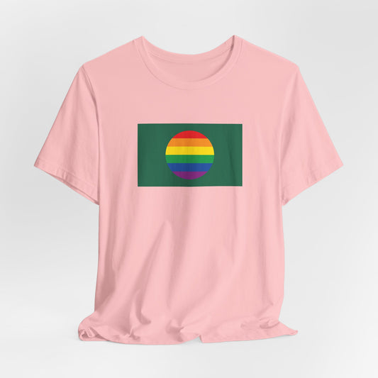 Bangladesh Rainbow Pride Flag T-shirt, Several Color Options