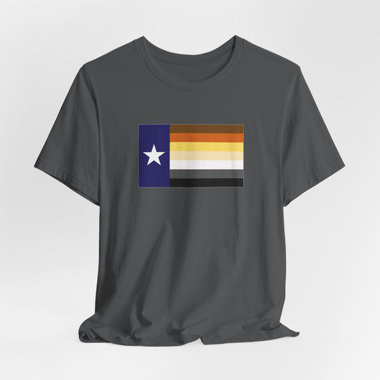 Texas Bear Pride Flag T-shirt, Several Color Options