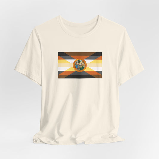 Florida Bear Pride Flag T-shirt, Several Color Options