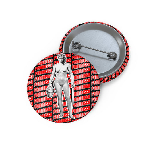 FEMINISTA Medusa Activism Pin Button
