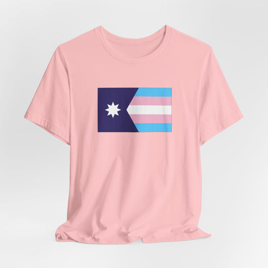 Minnesota Transgender Pride Flag T-shirt, Several Color Options