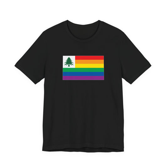 New England Rainbow Pride Flag T-shirt, Several Color Options
