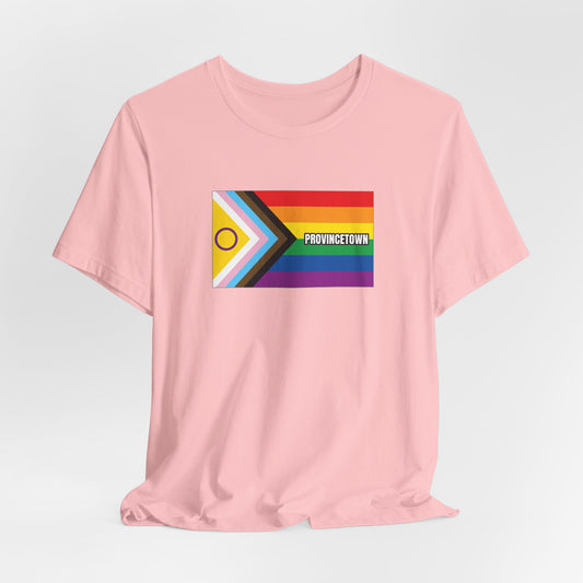 Provincetown, Massachusetts Rainbowland Exclusive Pride Flag T-shirt, Several Color Options