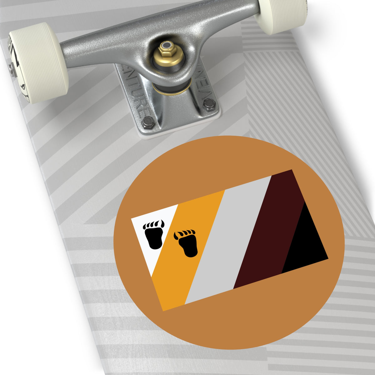 Bear Pride Flag 1992 Vinyl Sticker