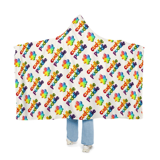 Hooded Blanket - Stay Cozy All Day Long with Original Designs - Perfect for Lazy Days at Home - Choose Microfleece or Sherpa Lining