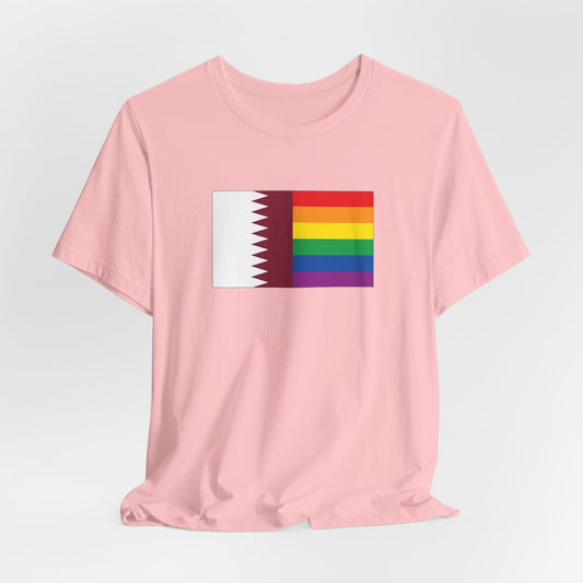 Bahrain Rainbow Pride Flag T-shirt, Several Color Options