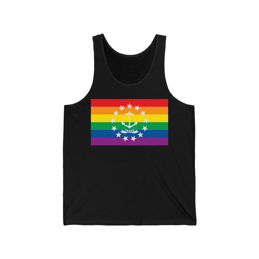 Pennsylvania Rainbow Pride Flag Jersey Tank
