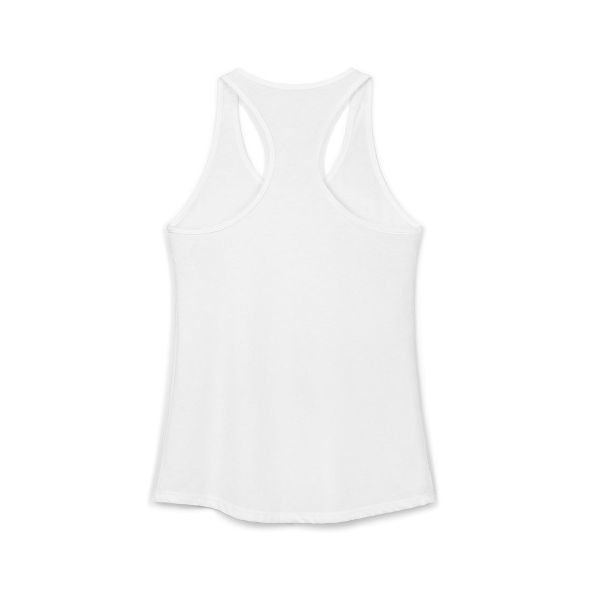 Charlene's New Orleans Tank Top - White with Purple Deco