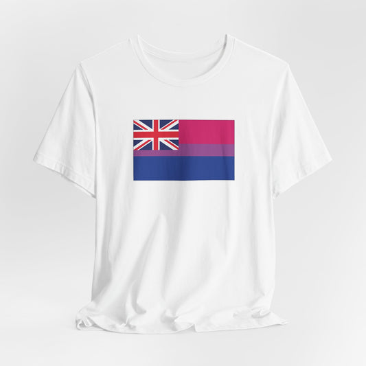 Hawai'i Bisexual Pride Flag T-shirt, Several Color Options