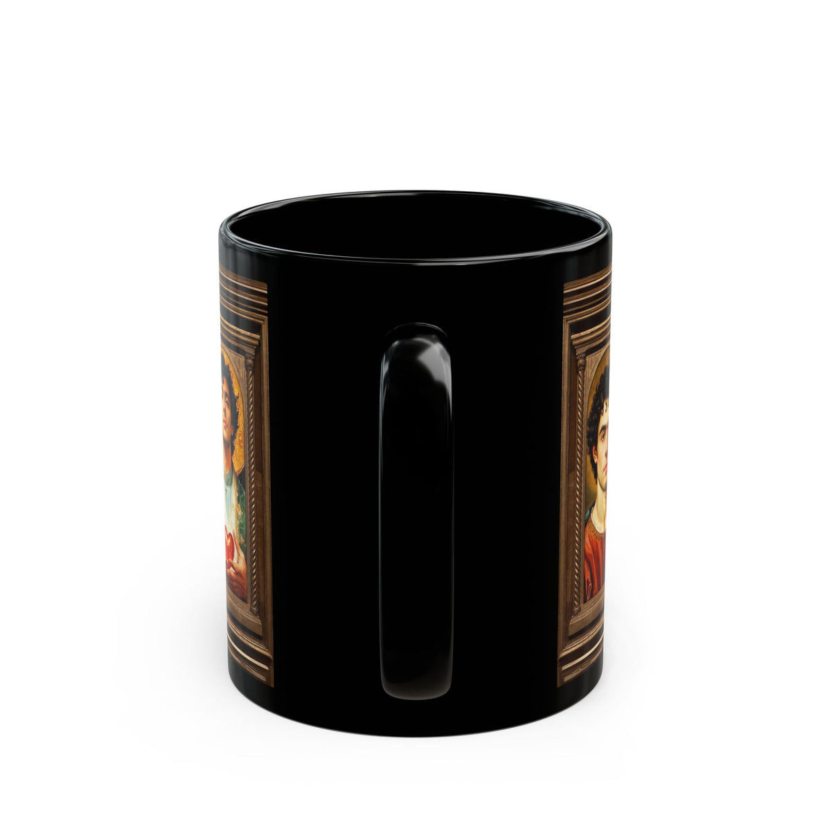 The Passion of Our Patron Saint of the Denied, St. Luigi Black Mug