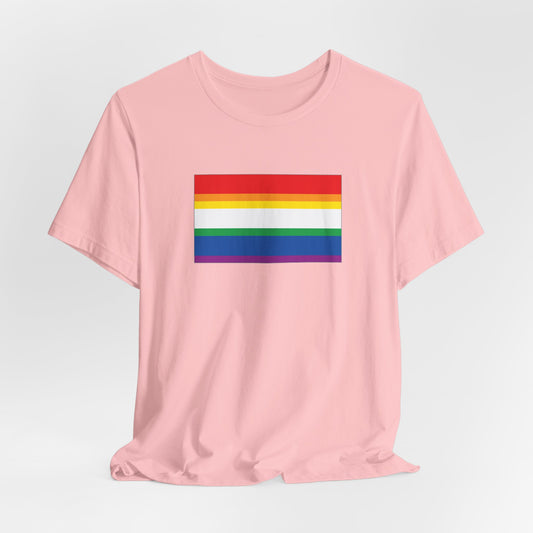 Netherlands Rainbow Pride Flag T-shirt, Several Color Options