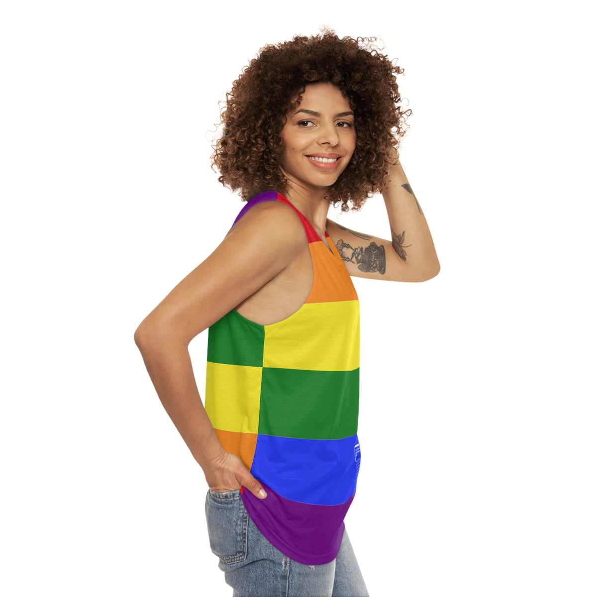 1979 Pride Flag History Tank Top