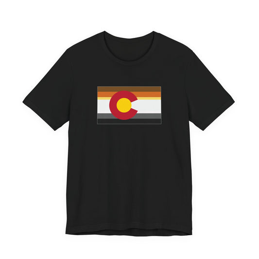 Colorado Bear Pride Flag T-shirt, Several Color Options