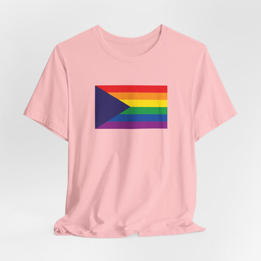 Czechia Rainbow Pride Flag T-shirt, Several Color Options