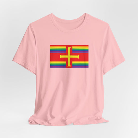 Guernsey Pride Flag T-shirt, Several Color Options