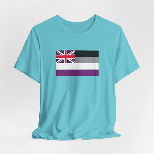 Hawai'i Asexual Pride Flag T-shirt, Several Color Options