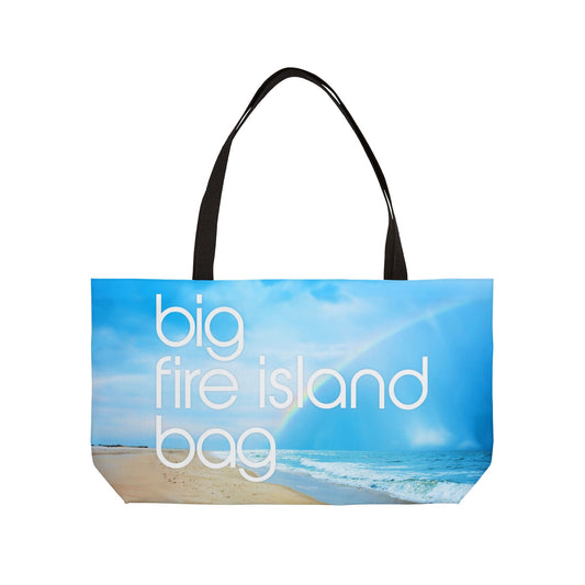 Big Fire Island Bag, Weekender Tote Bag, 24 x 13 inches