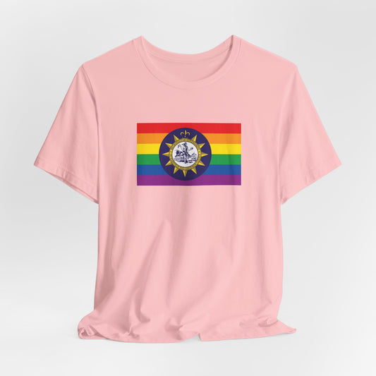 Nashville, Tennessee Rainbow Pride Flag T-shirt, Several Color Options