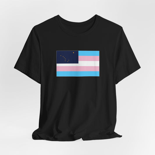 Alaska Transgender Pride Flag T-shirt, Several Color Options