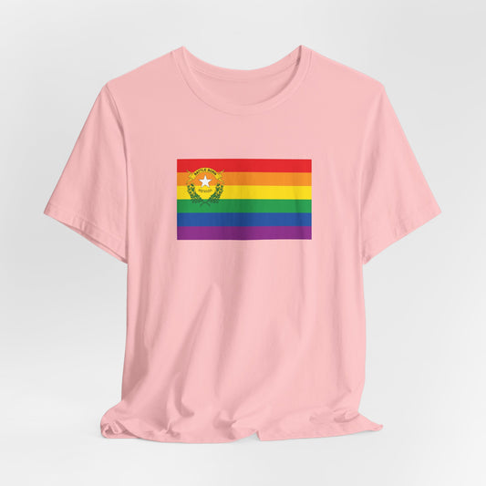 Nevada Rainbow Pride Flag T-shirt, Several Color Options