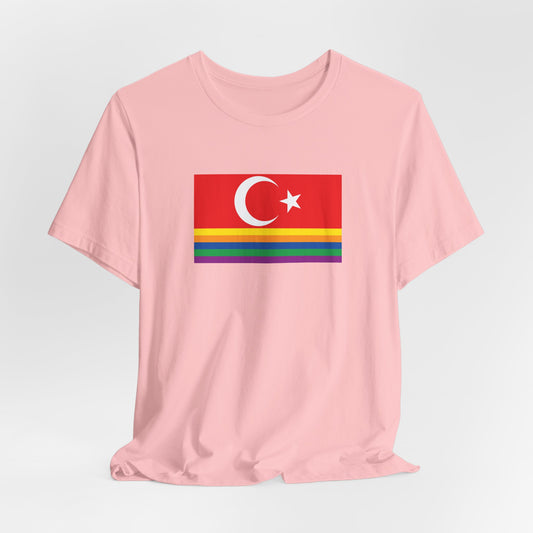 Turkey Rainbow Pride Flag T-shirt, Several Color Options