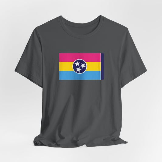 Tennessee Pansexual Pride Flag T-shirt, Several Color Options