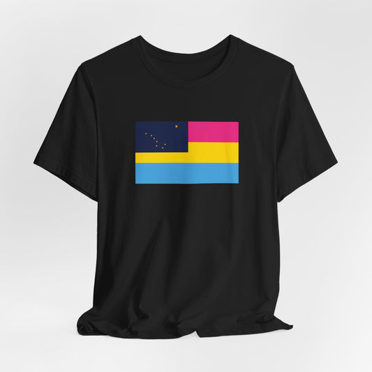Alaska Pansexual Pride Flag T-shirt, Several Color Options