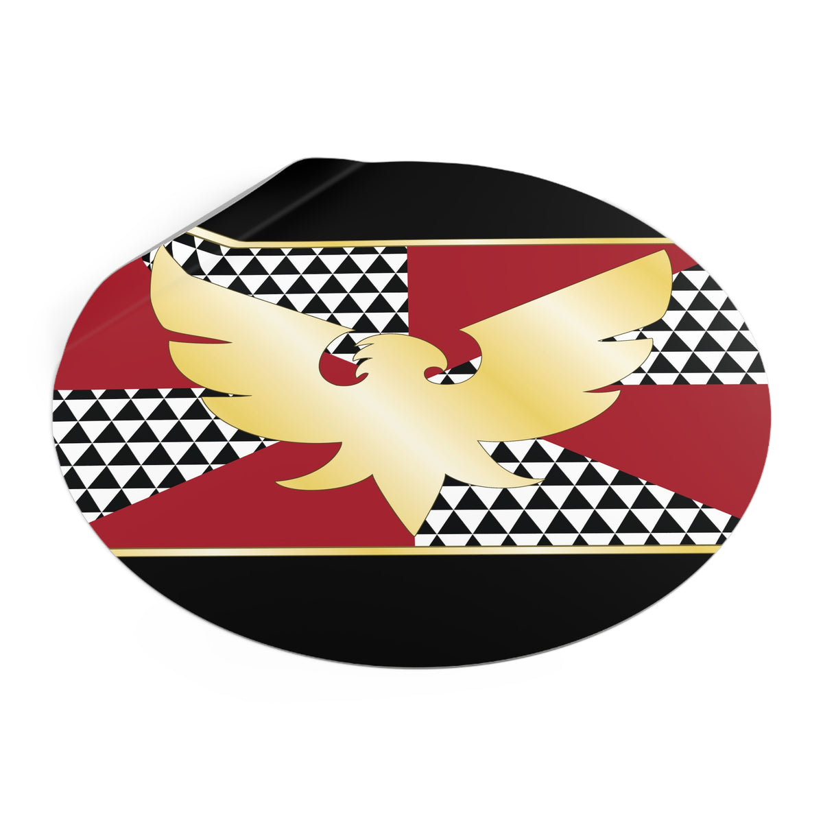 Drag Feather Pride Flag Vinyl Sticker