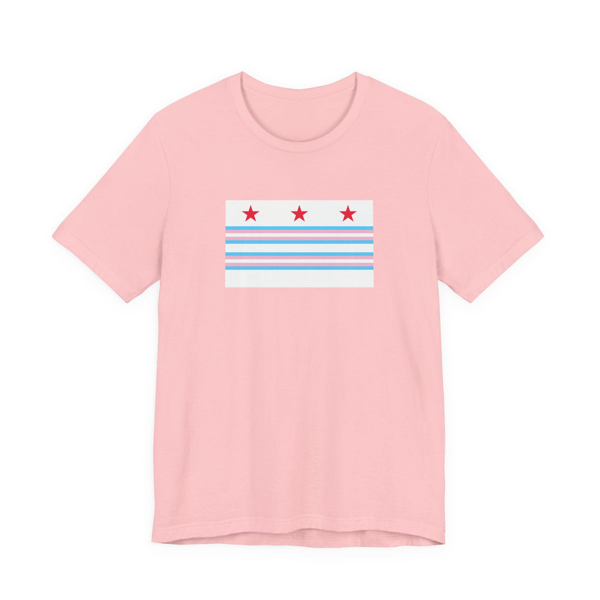 Washington, D.C. Transgender Pride Flag T-shirt, Several Color Options
