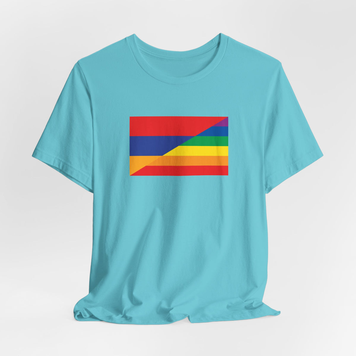 Armenia Rainbow Pride Flag T-shirt, Several Color Options