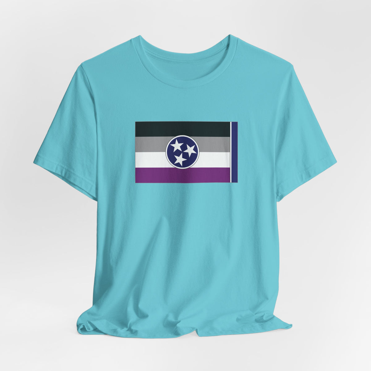 Tennessee Asexual Pride Flag T-shirt, Several Color Options