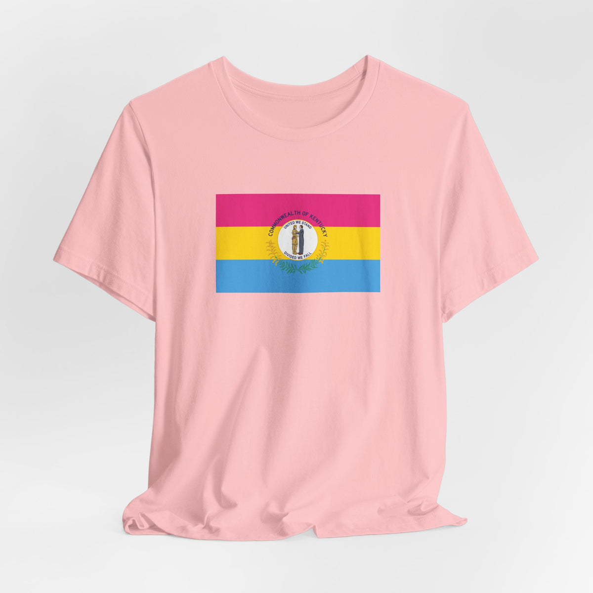 Kentucky Pansexual Pride Flag T-shirt, Several Color Options