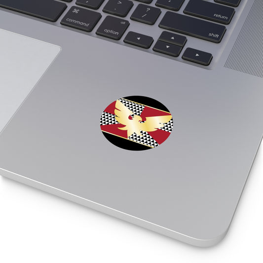 Drag Feather Pride Flag Vinyl Sticker