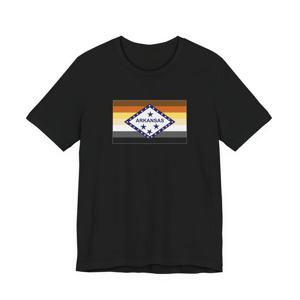Arkansas Bear Pride Flag T-shirt, Several Color Options
