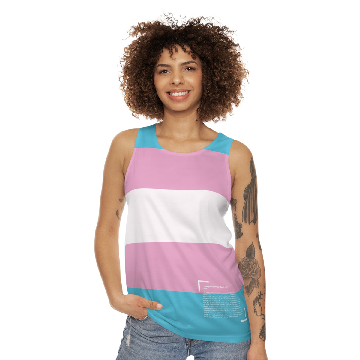 1999 Transgender Pride Flag Tank Top