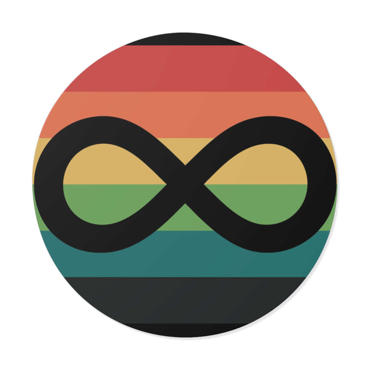 Autistic-Specific Pride Flag Vinyl Sticker
