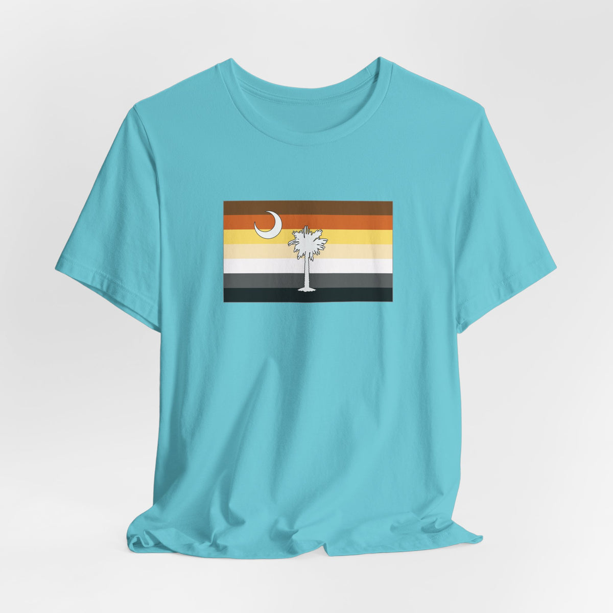 South Carolina Bear Pride Flag T-shirt, Several Color Options