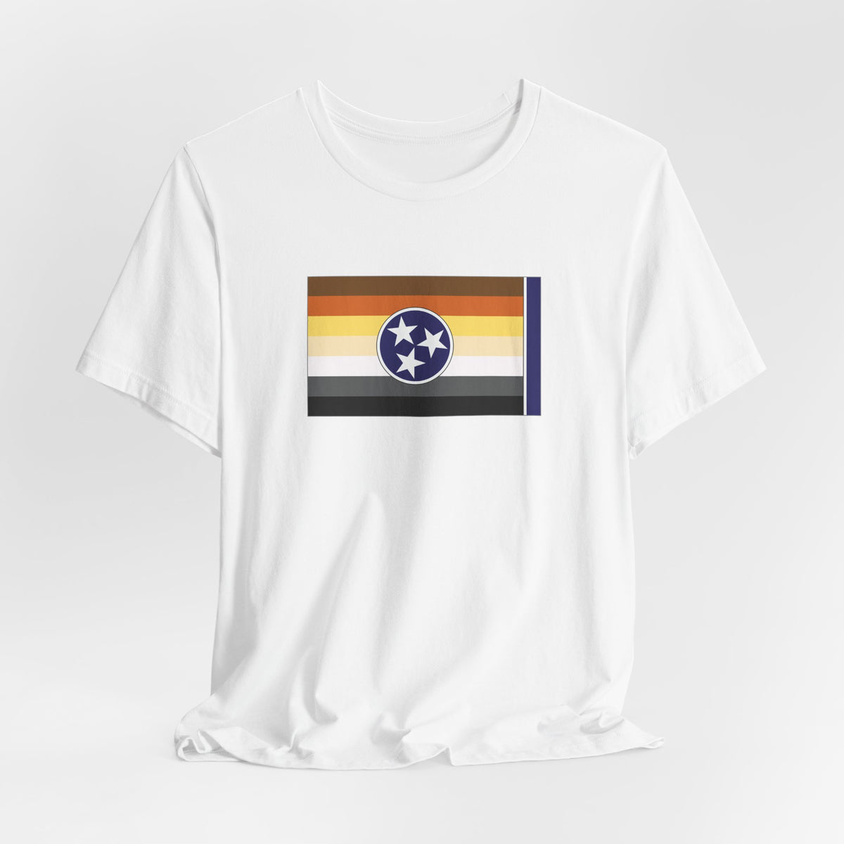 Tennessee Bear Pride Flag T-shirt, Several Color Options