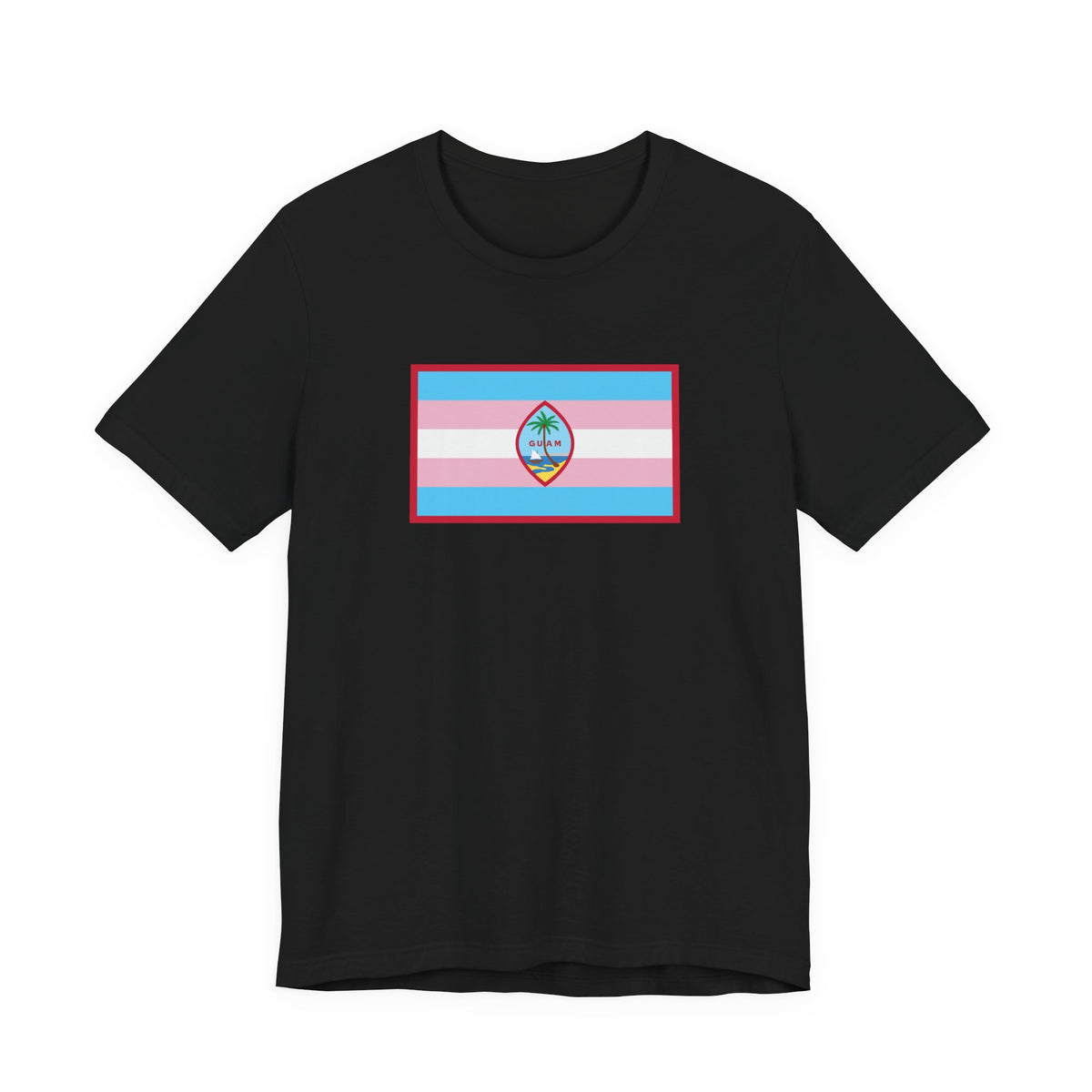 Guam Transgender Pride Flag T-shirt, Several Color Options
