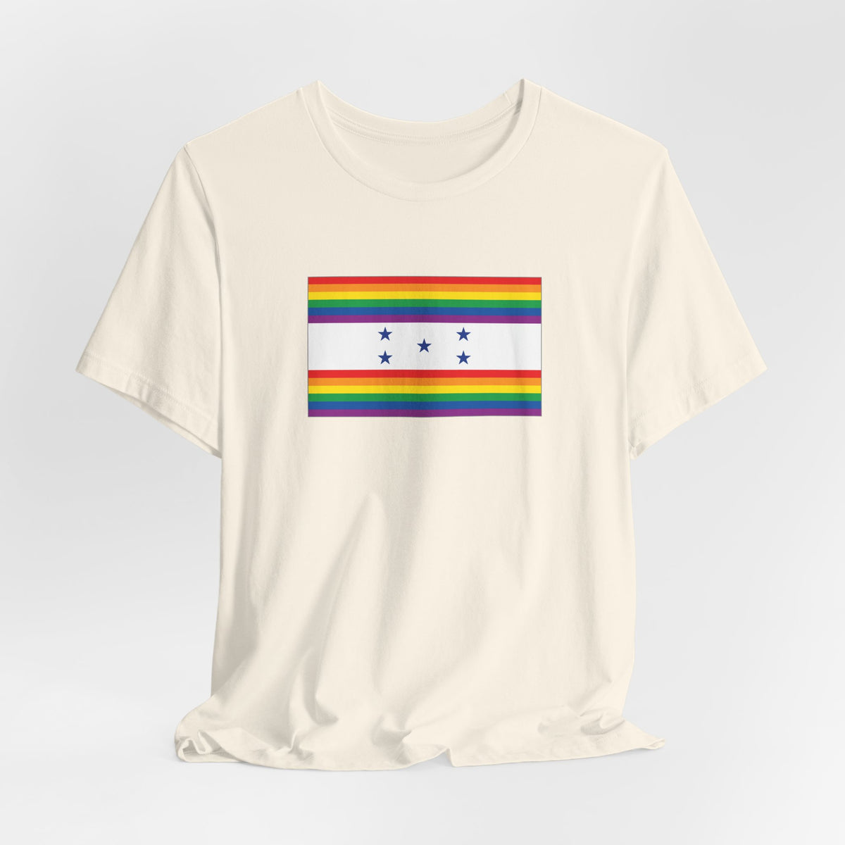 Honduras Rainbow Pride Flag T-shirt, Several Color Options