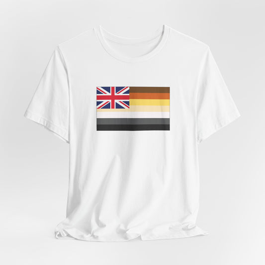 Hawai'i Bear Pride Flag T-shirt, Several Color Options