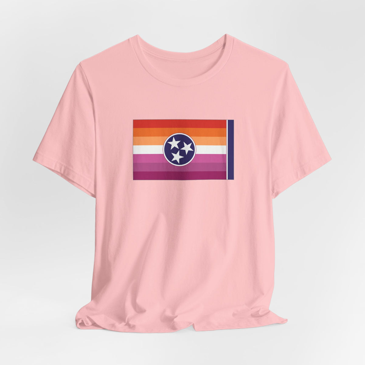 Tennessee Lesbian Pride Flag T-shirt, Several Color Options